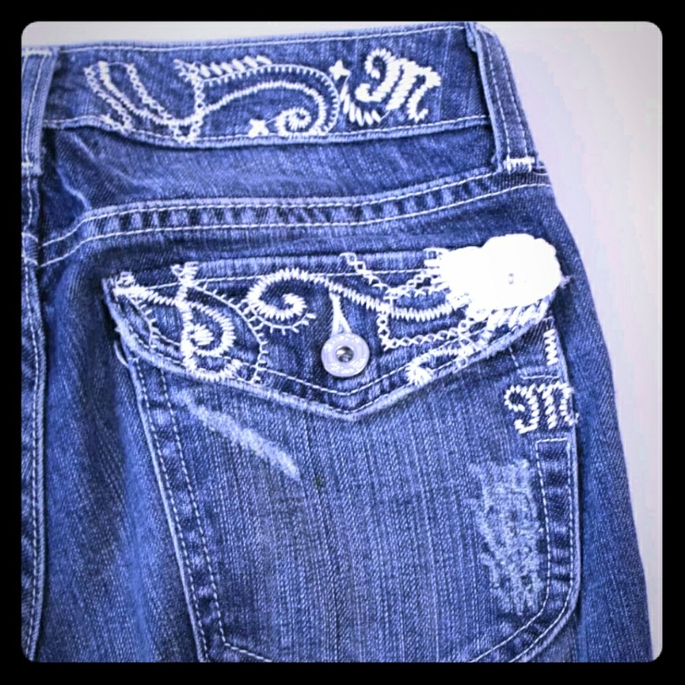 Miss Me Womens Stretch Boot Cut Jeans Sz 26